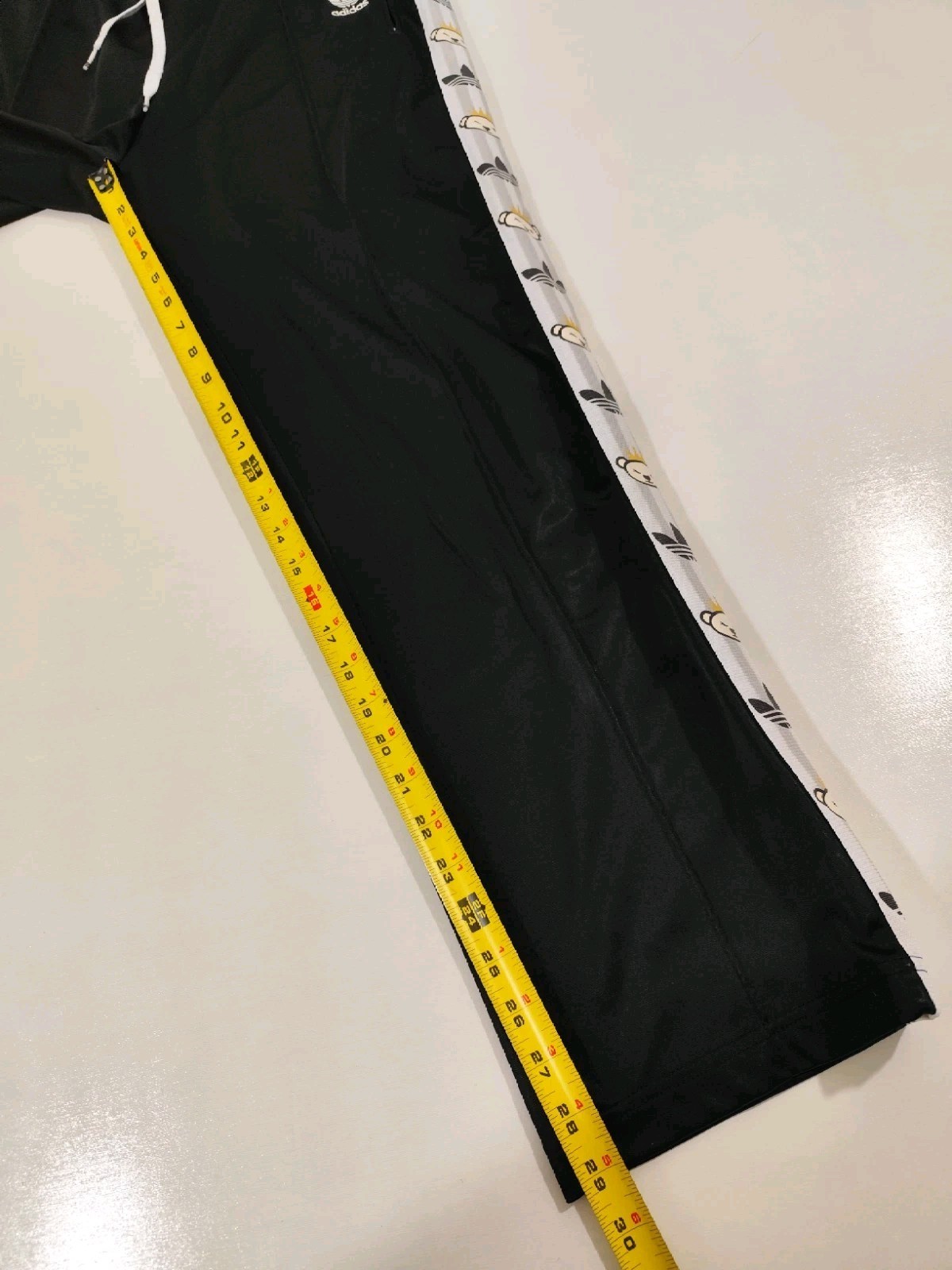 Adidas Originals x Nigo SAMPLE Super Star Track Pants Retro Bear Black RARE Sz L image 9