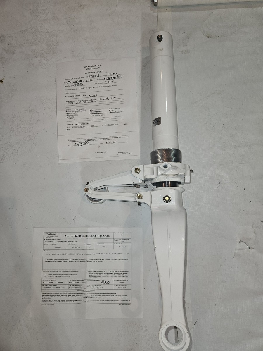 0543062-200 Cessna 172k Shock Strut ASSY Nose Gear for sale online