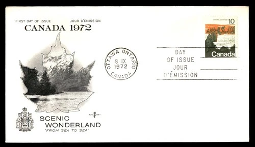 Mayfairstamps Canada FDC 1972 Mountains and Lake First Day Cover aax_55033