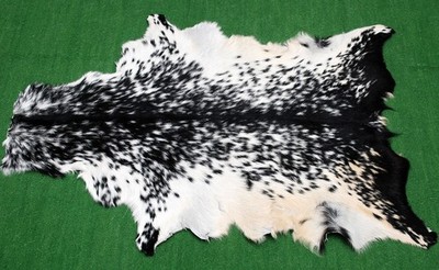 Luxus Ziegenfell Teppich Haar auf Fläche Teppich Größe 36''x20'' Tierleder Ziegenfell G374