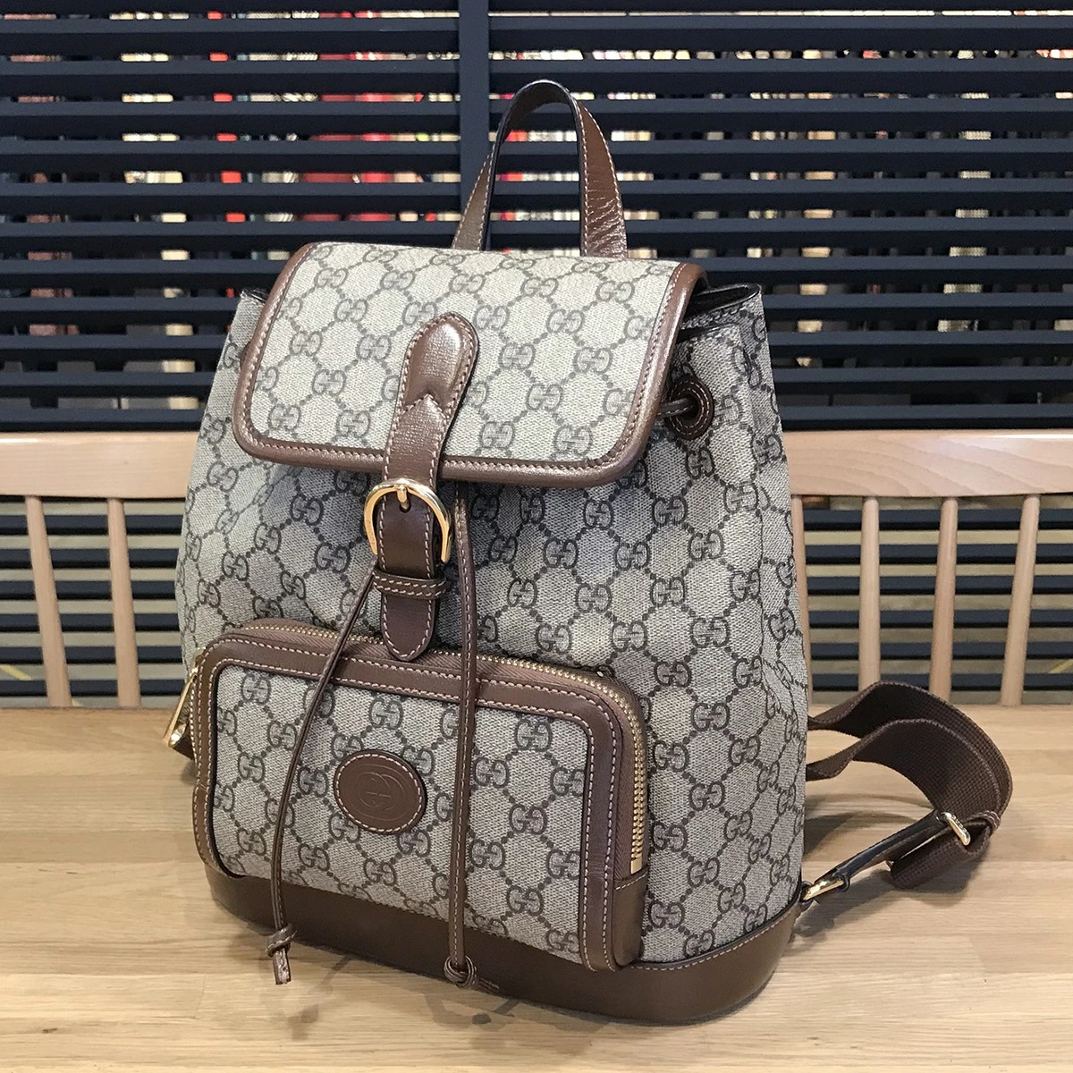 Sac à dos Gucci Gg Supreme Interlocking G 674147 10890