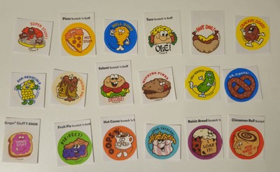 Trend Enterprises Retro Scratch And Sniff Stickers  -  Delicious Delights Set
