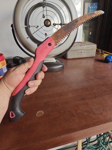 Corona Scie à dents rasoir pliante 10 pouces avec lame incurvée RS7265 - Photo 7/11