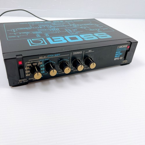 BOSS RPS-10 Digital Pitch Shifter Delay Micro Rack Unità Effetti Chitarra Usato - Foto 2 di 13
