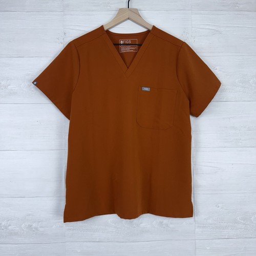NEU Figs Catarina Peeling Top Damen L Dirty Chai orange Krankenschwester medizinisch PO 5855 Herbst - Bild 14 von 15