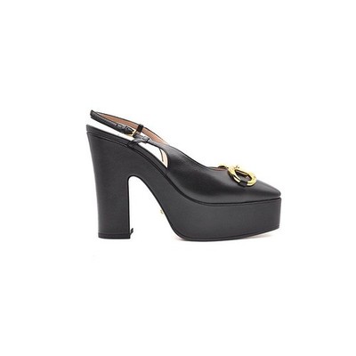 Gucci Horsebit Plateau Pumps 723837 L890073 156552243