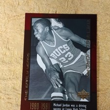Upper Deck Michael Jordan The Early Years 1980-1981 #2 Basketball Card