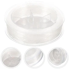 26 Meters Clear Stretch Elastic Cord Beading String for Jewelry Crafting
