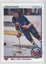 1990-91 Upper Deck French Doug Crossman #7 t4m