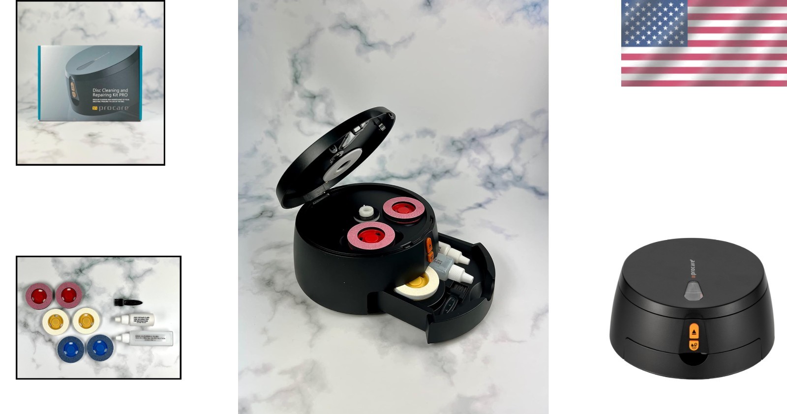 Professional Disc Cleaning and Repair Tool