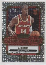 2022-23 Panini Contenders Rookie of the Year Contenders AJ Griffin #10 1cx3