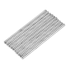 10pcs Albero per Giocattoli 3mmx60mm Asta Tonda Assi Albero di Trasmissione Albero in Ferro, Argento