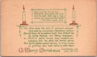 PC4790 NYC New York City WW2 1942 Military Christmas Seal Postcard