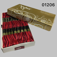 Anchor Stranded Cotton Thread Hand Embroidery Stitch Thread Set of 25 Shade 1206