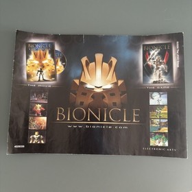 LEGO BIONICLE TOA METRU - TOA MATAU - 8605 - COMPLETE MANUAL + BOX