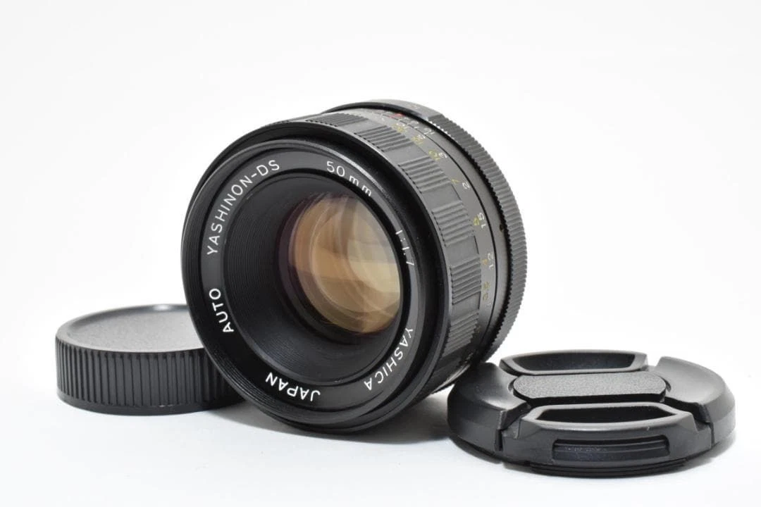 Yashica Camera Lenses 50mm Focal f/1.7 Maximum Aperture for sale