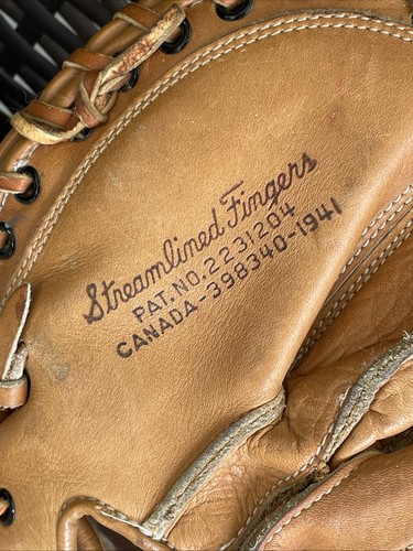 VTG Wilson Catchers Mitt A2516 Carlton Fisk RH Throw ProToe Snap Action Air Lite - Picture 9 of 17