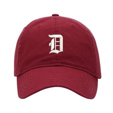 Baseball Cap Embroidered Hat for Old English D Men's Cotton Baseball Caps 