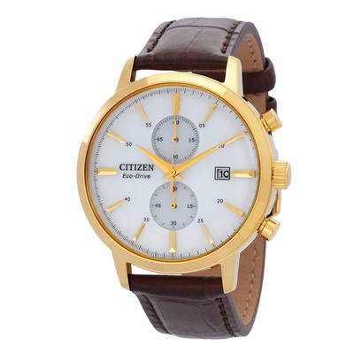 Citizen Core Collection Chronograph Quartz White Dial Men's Watch CA7062-15A