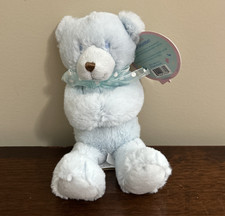 NEW First  Main Blue Teddy Bear Baby Dean 2782 NWT 9"