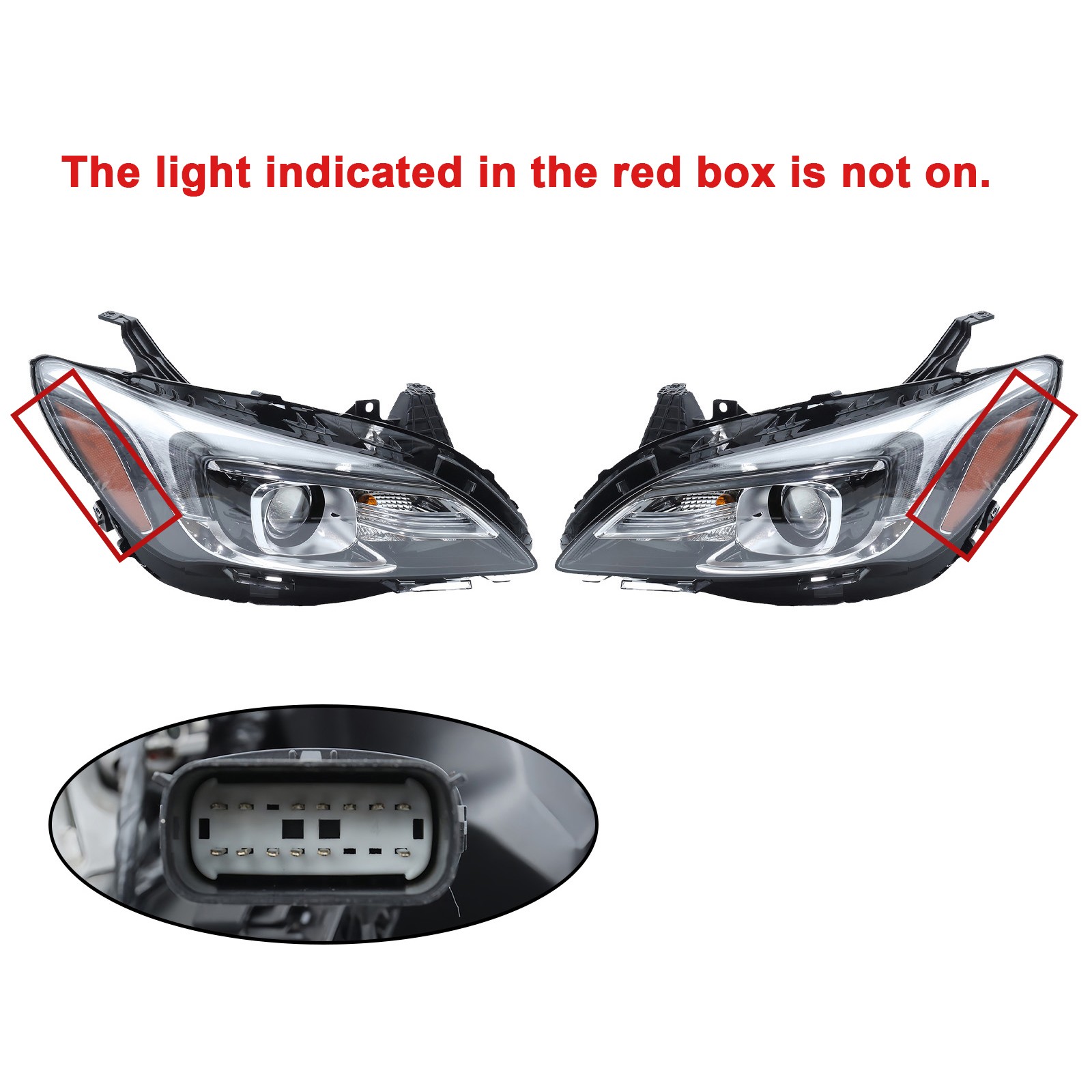 Front Headlight Set For 2017 18 2019 Buick LaCrosse HID Xenon AFS Driver Pass