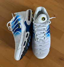 Nike Air Max Plus Herren Sneaker Weiß/Blau/Gelb EU 44