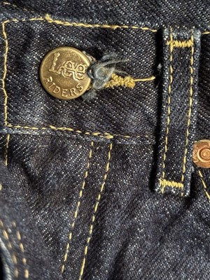 Vintage Lee Jeans Mens 29 x33 Dark Wash Regular Fit Straight