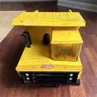 Tonka Yellow Black Pressed Steel Construction Vehicle Diecast Toy Truck