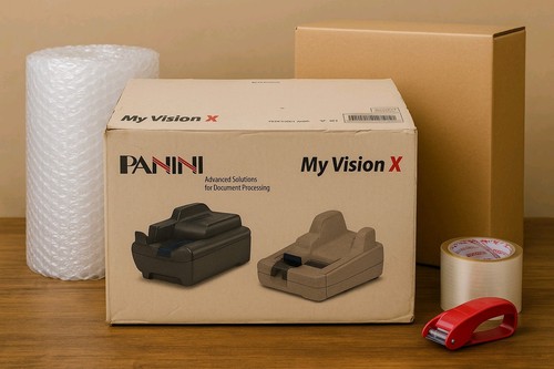 New Panini Vision X SD 30 DPM Check Scanner - Picture 3 of 5