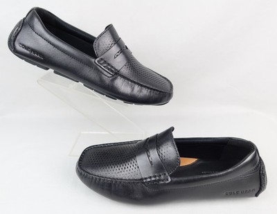 Cole Haan Grand Laser Penny Driver Loafers Sz 8 WIDE Width  display picture 3