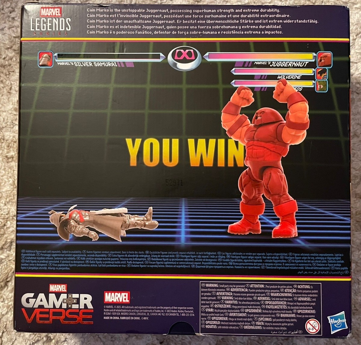 NEW Marvel Legends Series Gamerverse Juggernaut Action Figure by