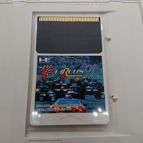 PC Engine Hu Card F1 Circus '92 with box and manual