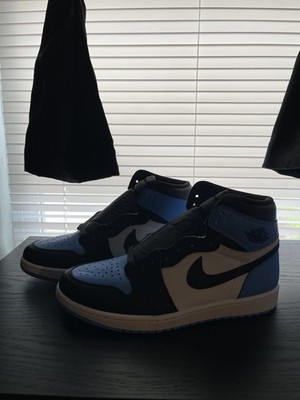 Nike Air Jordan 1 Retro High OG University Blue Toe DZ5485-400 Men Size 8.5 New