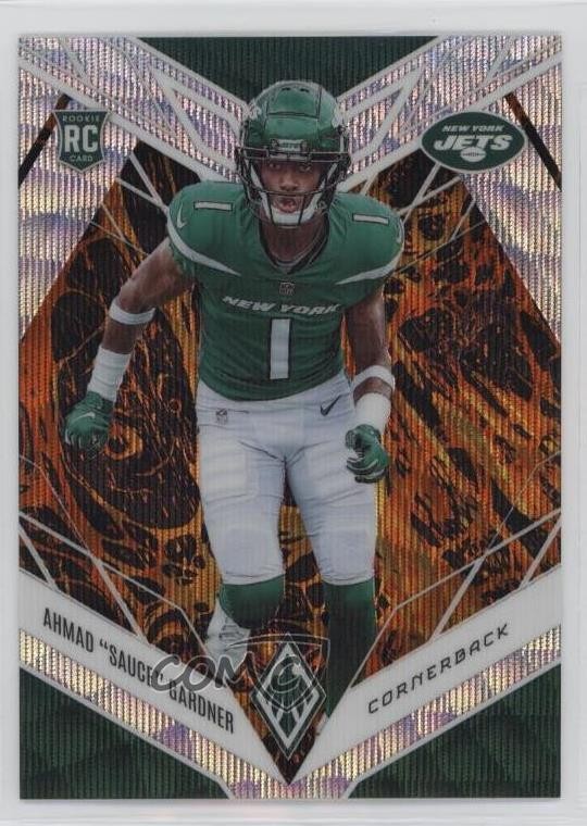 2022 Panini Phoenix Rookies Lava 62/175 Garrett Wilson #106 17ok