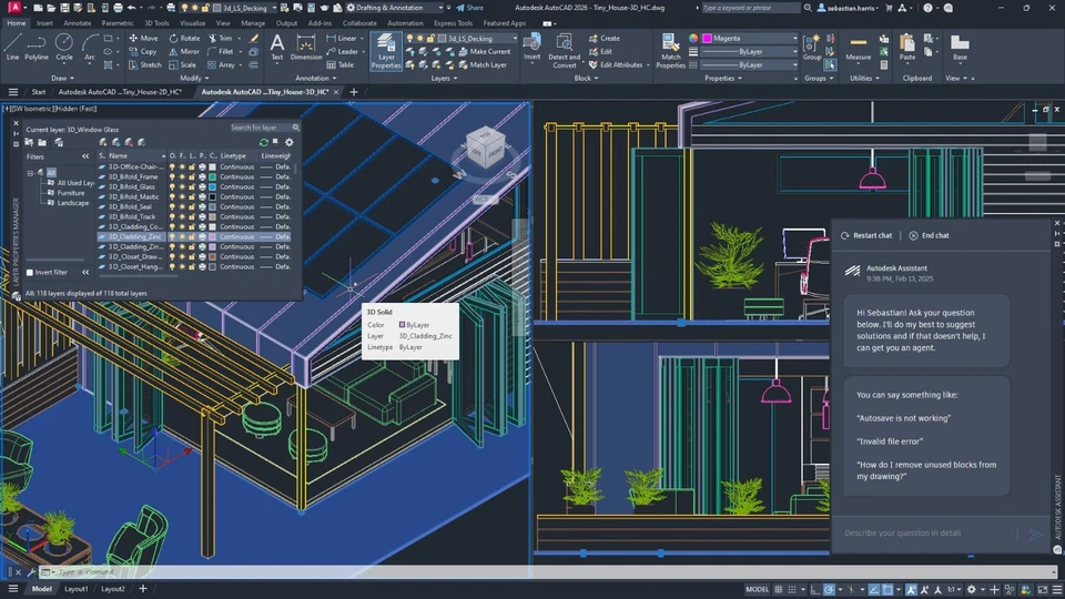 autodesk AUTOCAD 2026 1pc-1 anno windows/mac - Immagine 3 di 3