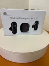 NEW Wireless Driveway Alert Alarm Kit Motion Sensor with 2 Sensors