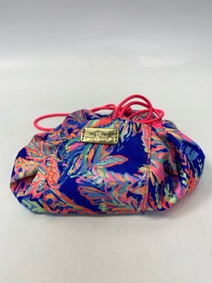 LILLY PULITZER Blue Pink/Multi Make-up Bag
