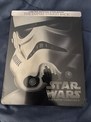 STAR WARS EMPIRE STRIKES BACK  LIMITED EDITION STEELBOOK BLU-RAY Brand NewSEALED