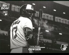 Colton Cowser 2024 Topps Black & White #93 Baltimore Orioles