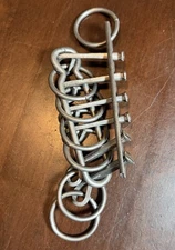 Tucker Jones House Tavern Patience Puzzle Iron Mechanical Blacksmith Metal