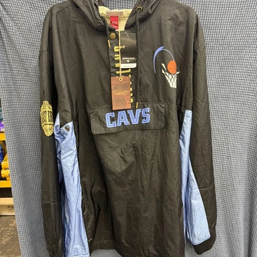 MENS MITCHELL & NESS NBA OG 2.0 ANORAK WINDBREAKER VINTAGE CAVALIERS XL Tall video thumbnail