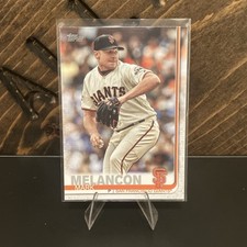 Error Topps 2019 #360 Mark Melancon San Francisco Giants MLB Base Set Baseball 