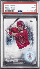 2020 TOPPS TOPPS 2030 #1 MIKE TROUT PSA 9