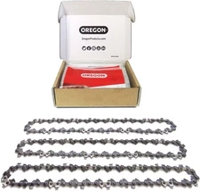 Pack of 3x 20 inch Oregon chainsaw chain set: 3 x replacement chainsa...