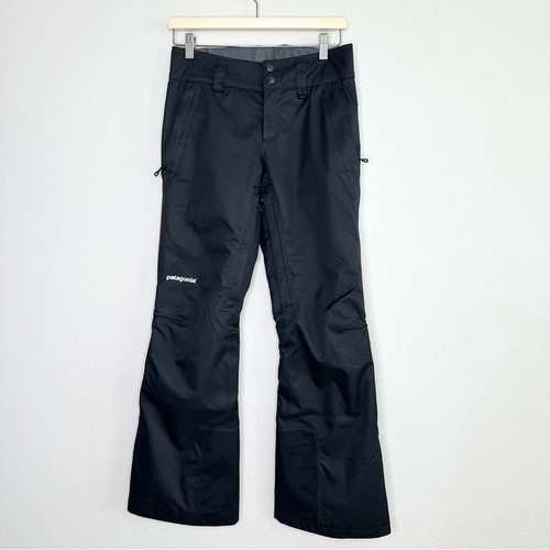 Patagonia Women's Insulated Snowbelle H2no Recco Black Ski Pants Size XS - Picture 2 of 9