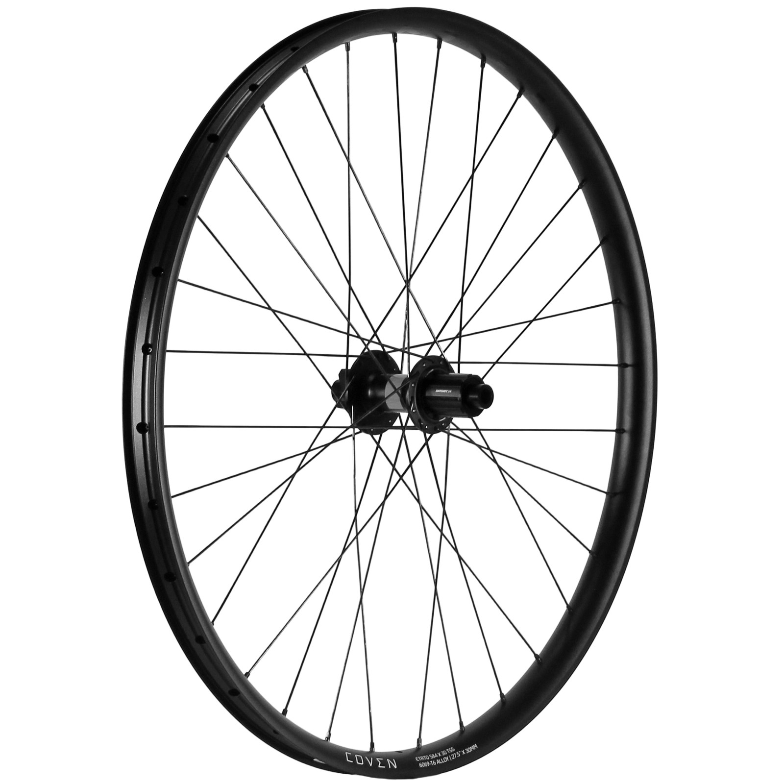 Wheel Factory Coven Rear Wheel 275in Disc 6-Bolt 12x148 20mm Depth Black 73590₽