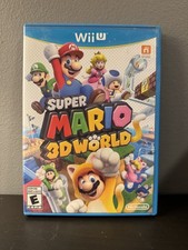 Super Mario 3D World (Nintendo Wii U, 2013) Complete