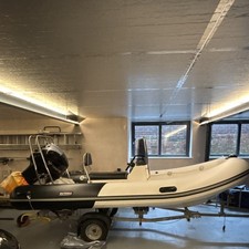 Europa Sport Rib 4.2 With 40HP Tohatso Outboard (only 25 Hours) inc Road trailer
