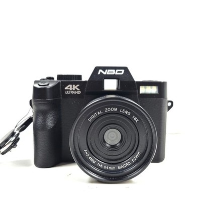 NBD Digital Camera 4K 48MP 3'' IPS LCD screen With Zoom/ Macro Lens NO CHARGER
