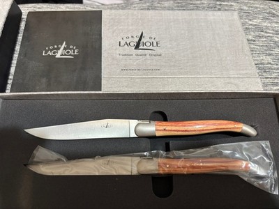 Forge de Laguiole Steak Knives Set of 2 Brand New/Never Used